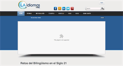 Desktop Screenshot of ilaidiomas.com